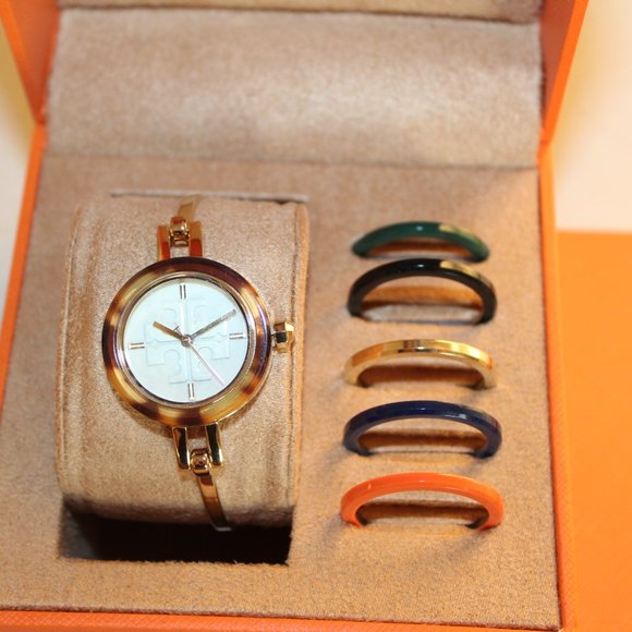 Tory Burch Accessories Nib Tory Burch Gigi Bangle Stainless Steel